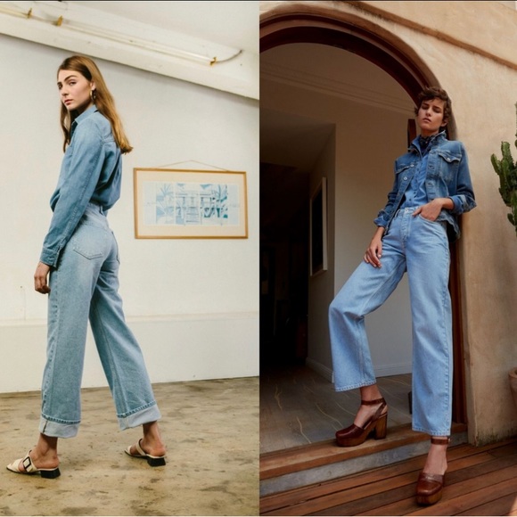 💙 OUTLAND | Amy High-Rise Jean Size 26 - Picture 1 of 7